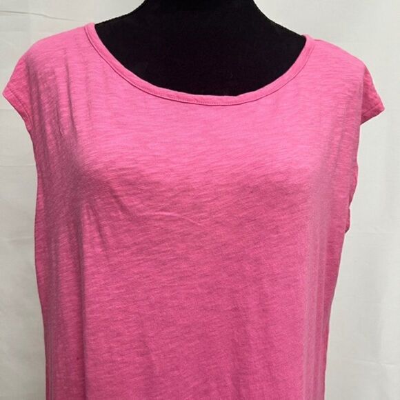 Caslon Tie Back Cap Sleeve Top Pink NEW - Picture 4 of 7